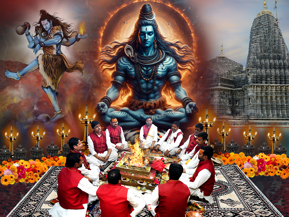 Laghu Rudra Puja at Trimbakeshwar Temple